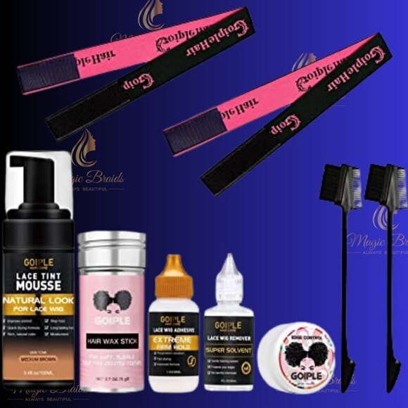 Accessories - Lace Tint Melting Hair Mousse, Lace Tint Mousse for Lace Wigs and Hairpieces
